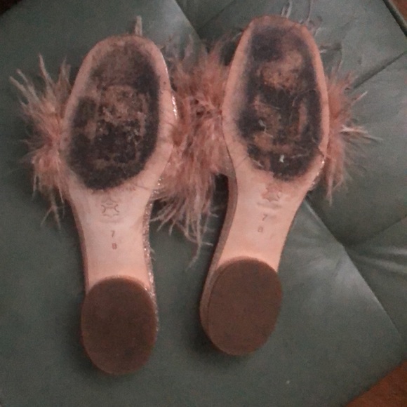 Loeffler Randall Feather Lilly Slides  7 - Picture 4 of 12